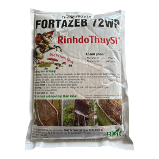 (BỆNH) FORTAZEB 72WP GÓI 1KG BỘT XANH (THÙNG 20 GÓI)