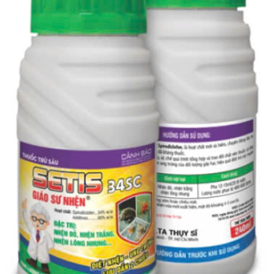 (NHỆN) Setis 34SC- chai 240ml (THÙNG 40 CHAI)