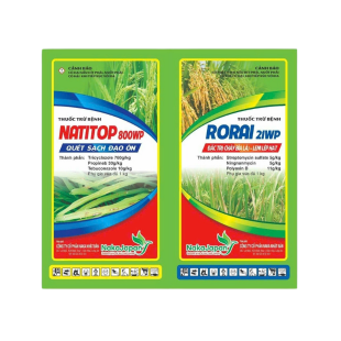 (BỆNH) NATITOP 800WP & RORAI 21WP CẶP 40G (THÙNG 300 CẶP)
