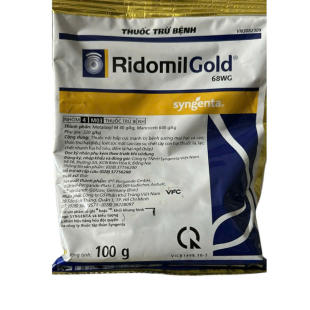 (BỆNH) RIDOMIL GOLD 68WG GÓI 100G (THÙNG 100 GÓI)